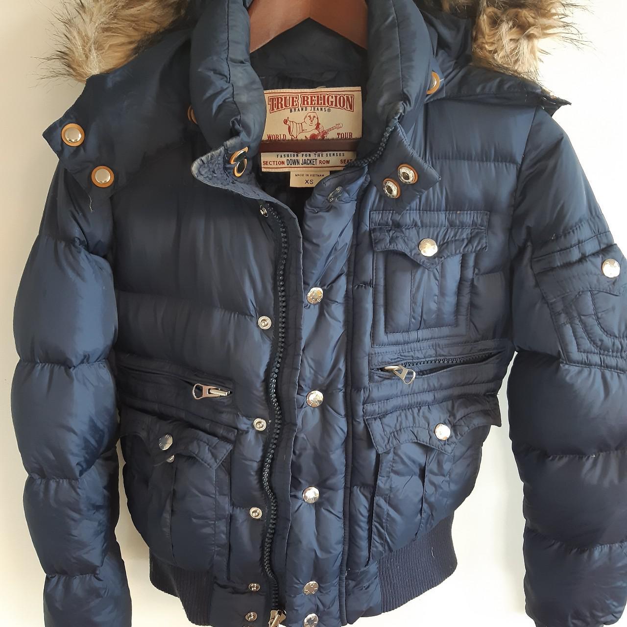 True religion clearance down jacket