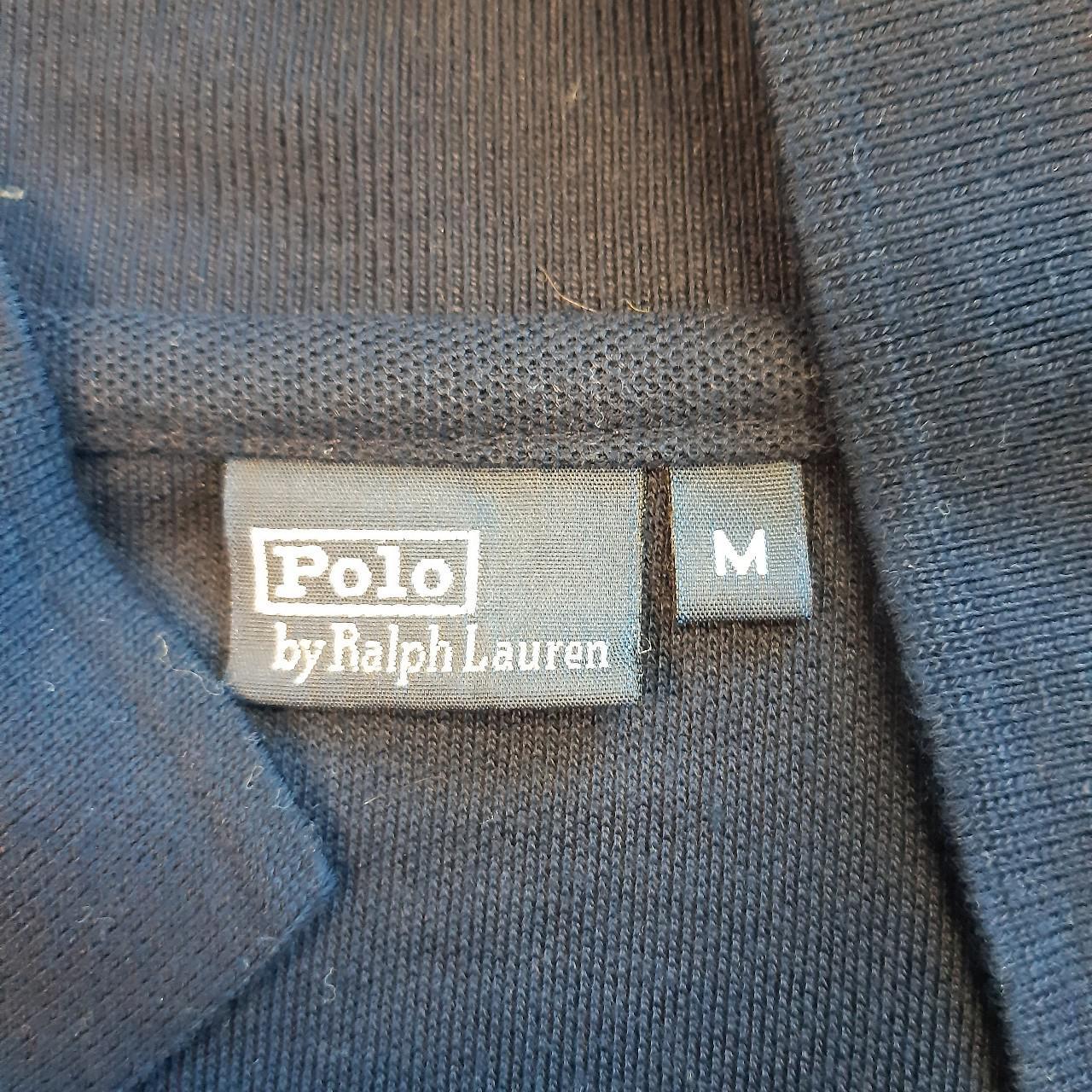 Polo by Ralph Lauren men polo shirt blue size m.... - Depop