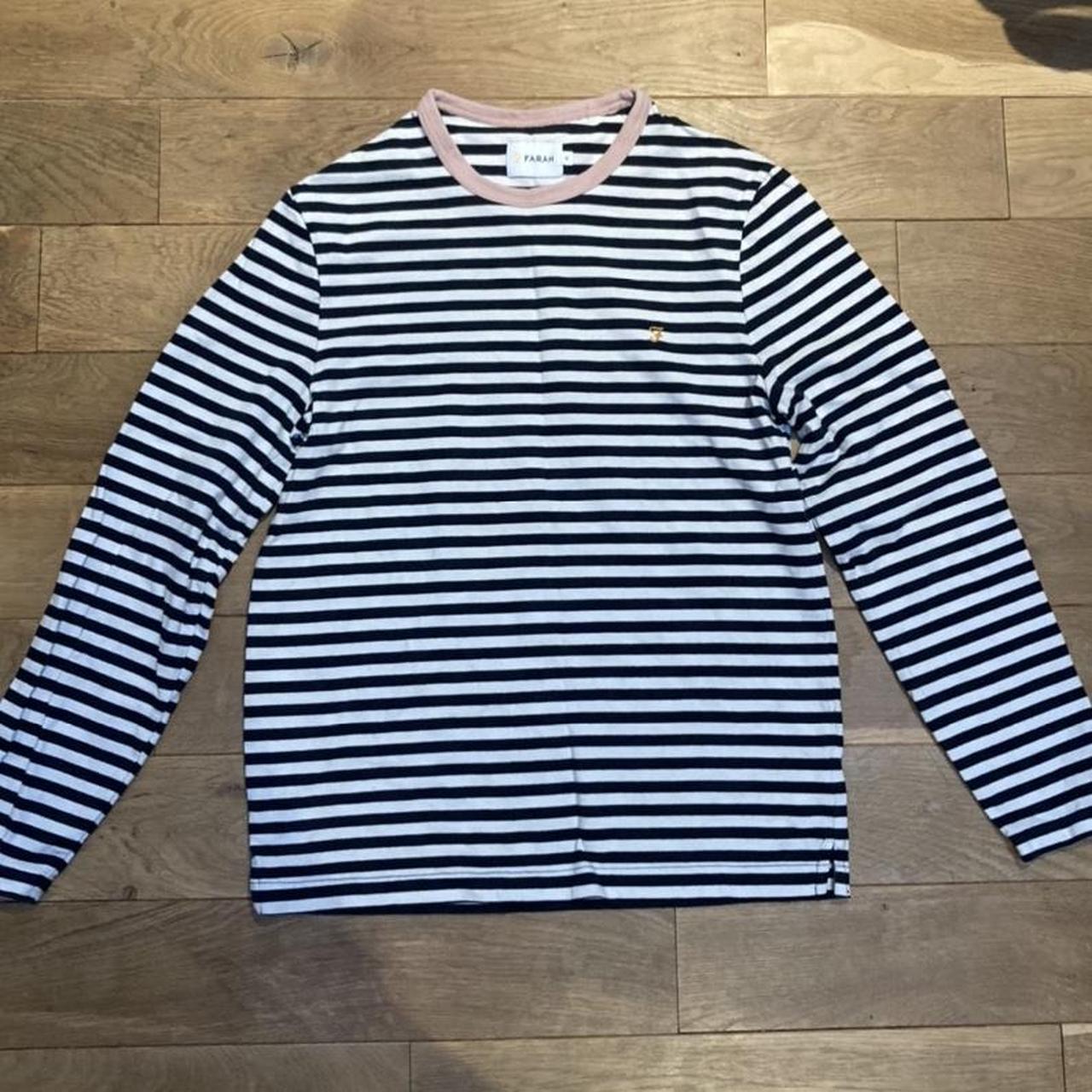 Farah Striped Longsleeve Love this top it’s just... - Depop