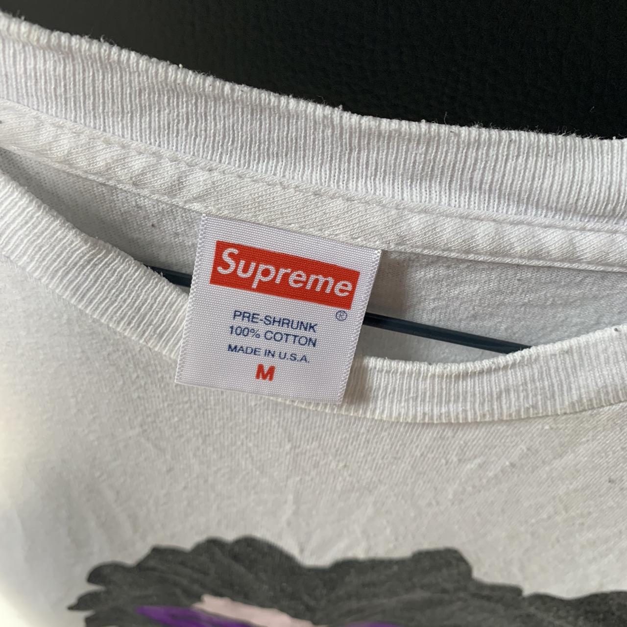 supreme SUPREAM gonz t shirt in white FW17. 8/10... - Depop