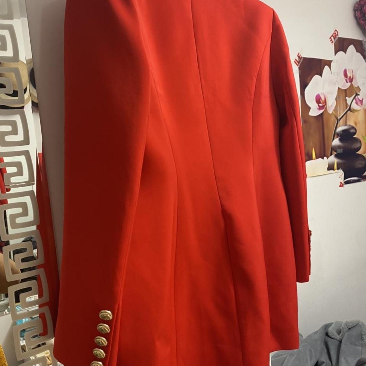 Women S Red Tailored Jackets Depop