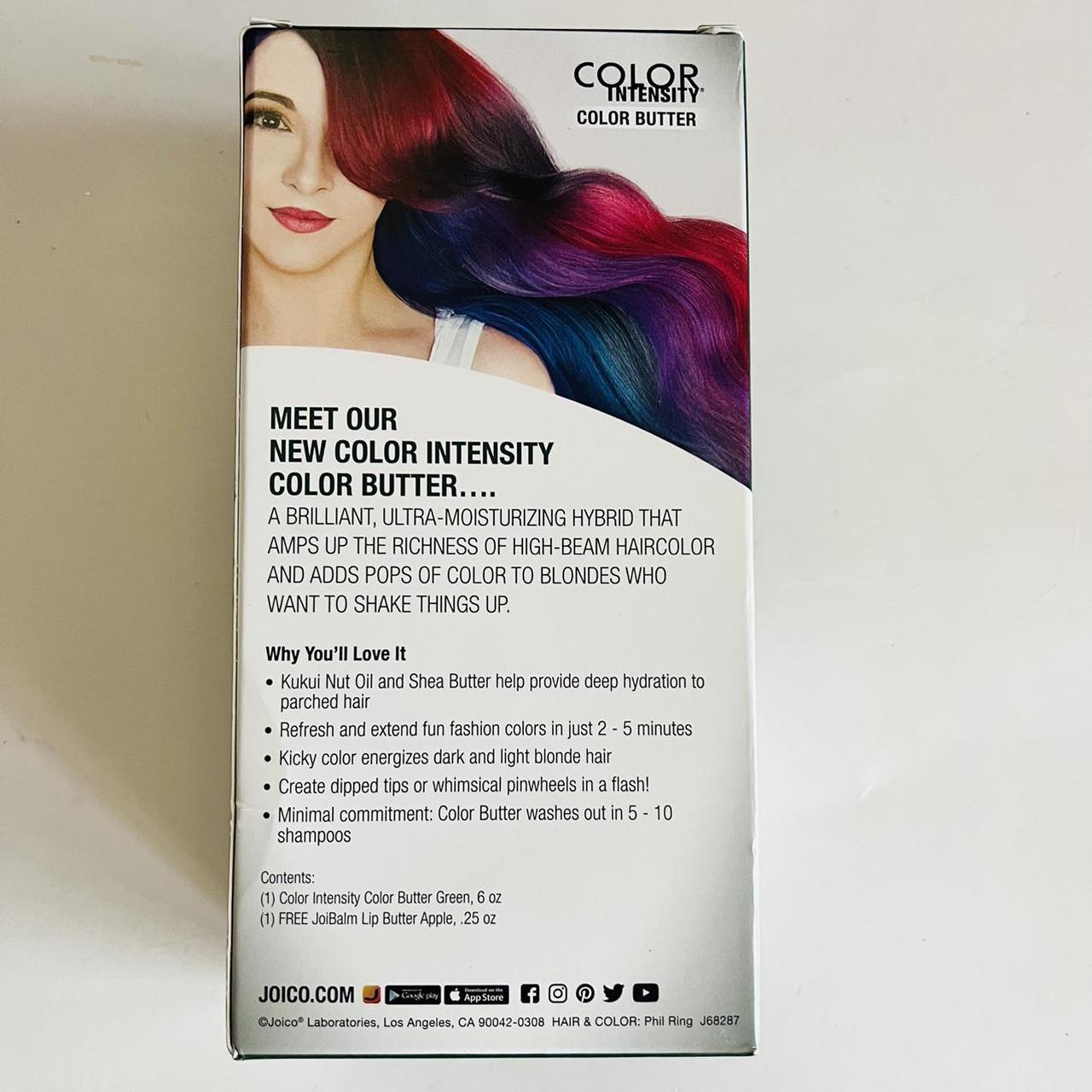 Joico Green Temporary Hair Color & Apple Lip... Depop