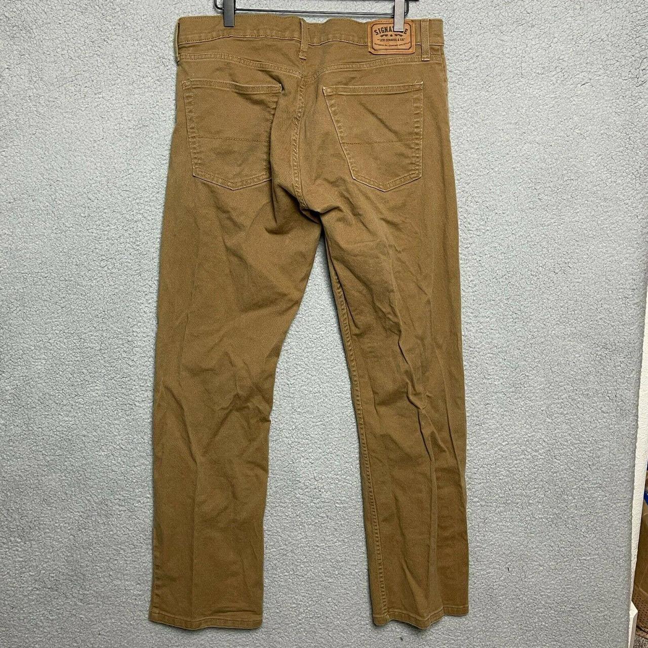 Levis Signature Slim Straight Mens 36 x 34 Carpenter... - Depop