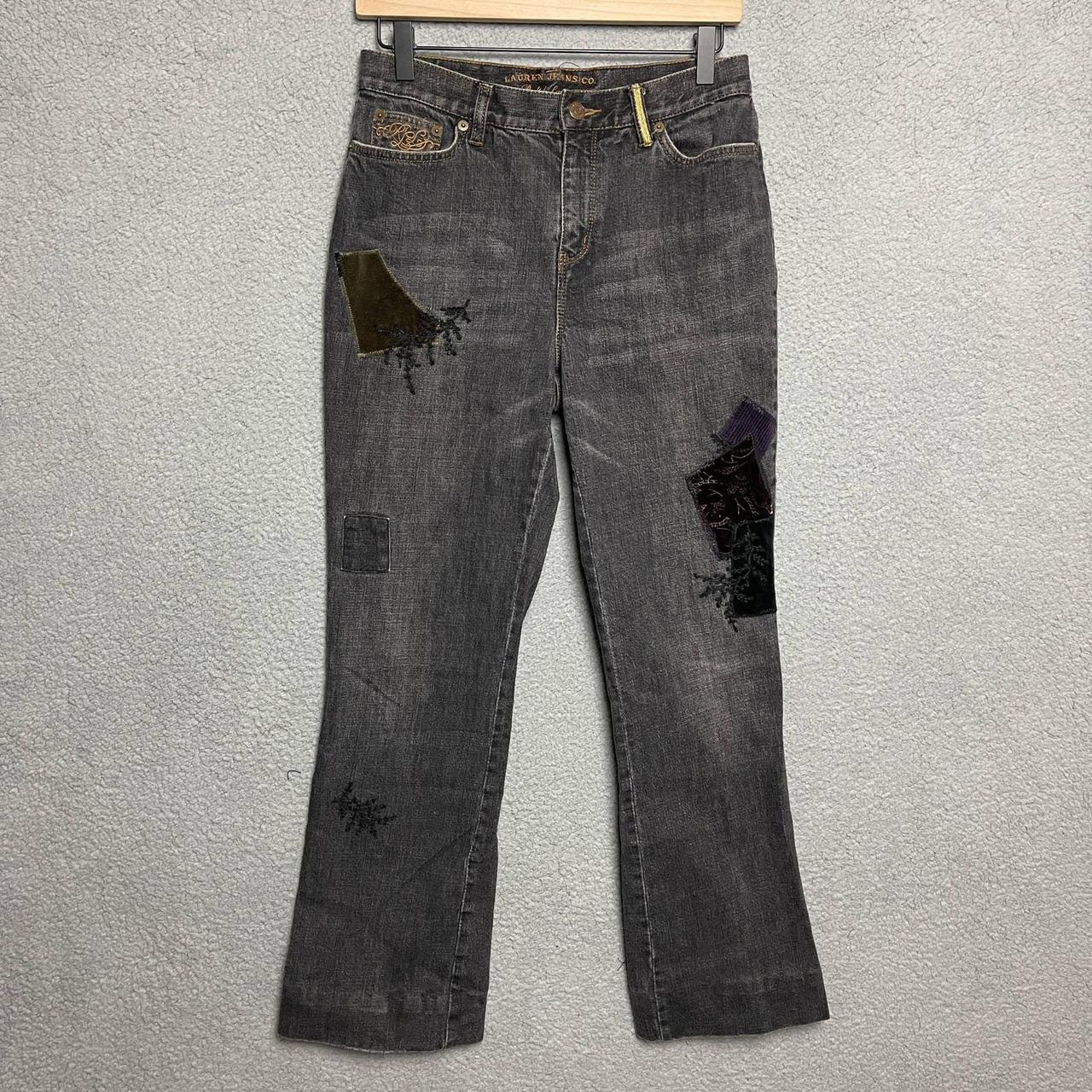 ralph lauren patchwork jeans