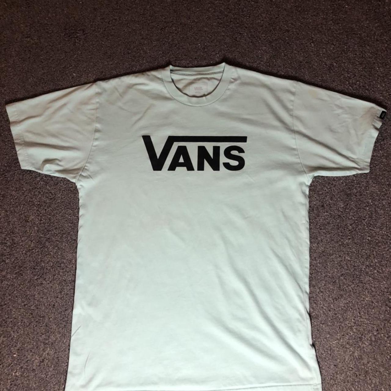 Vans Classic Men’s Mint Green T-shirt. Size M. A... - Depop