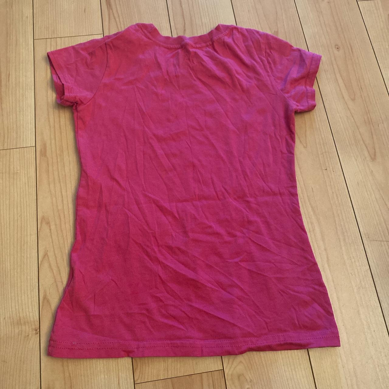 Guess Women's Pink T-shirt | Depop