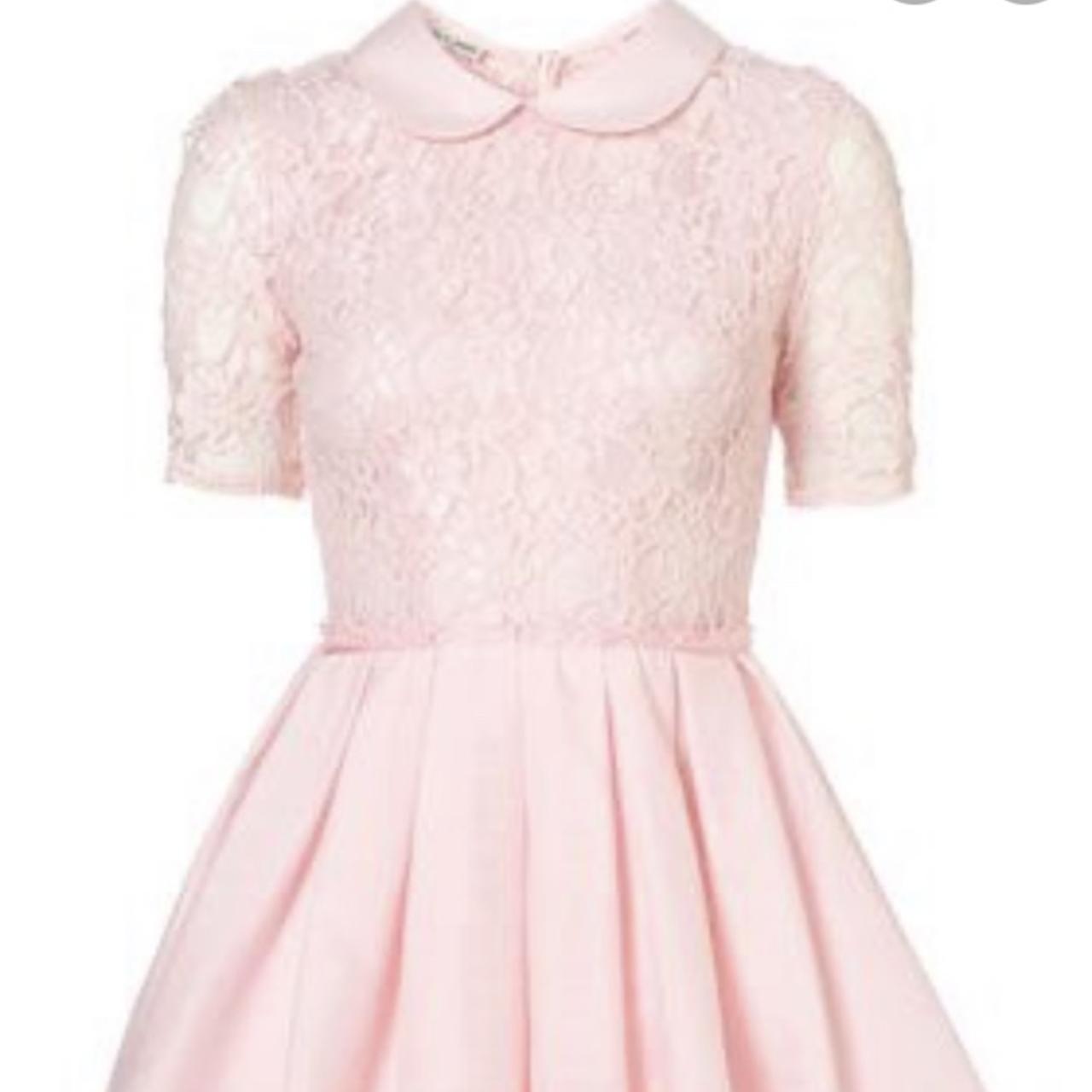 Selling this Topshop Jones Jones pink collar dress. Depop