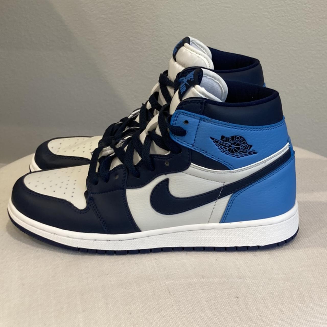 ⚠️ SOLD ⚠️ Air Jordan 1 Retro High Obsidian - NEVER... - Depop