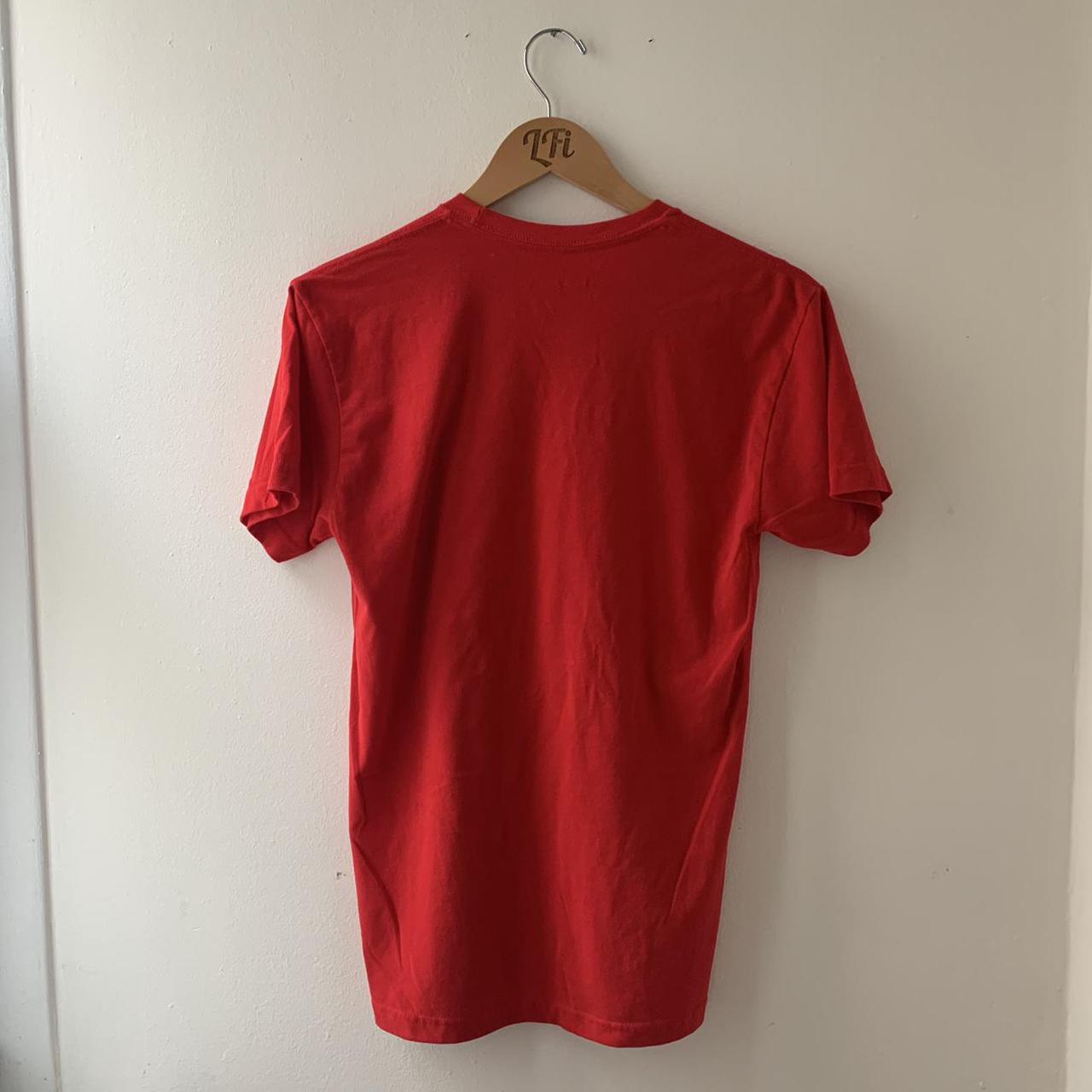 Gildan Men's Red Shirt | Depop