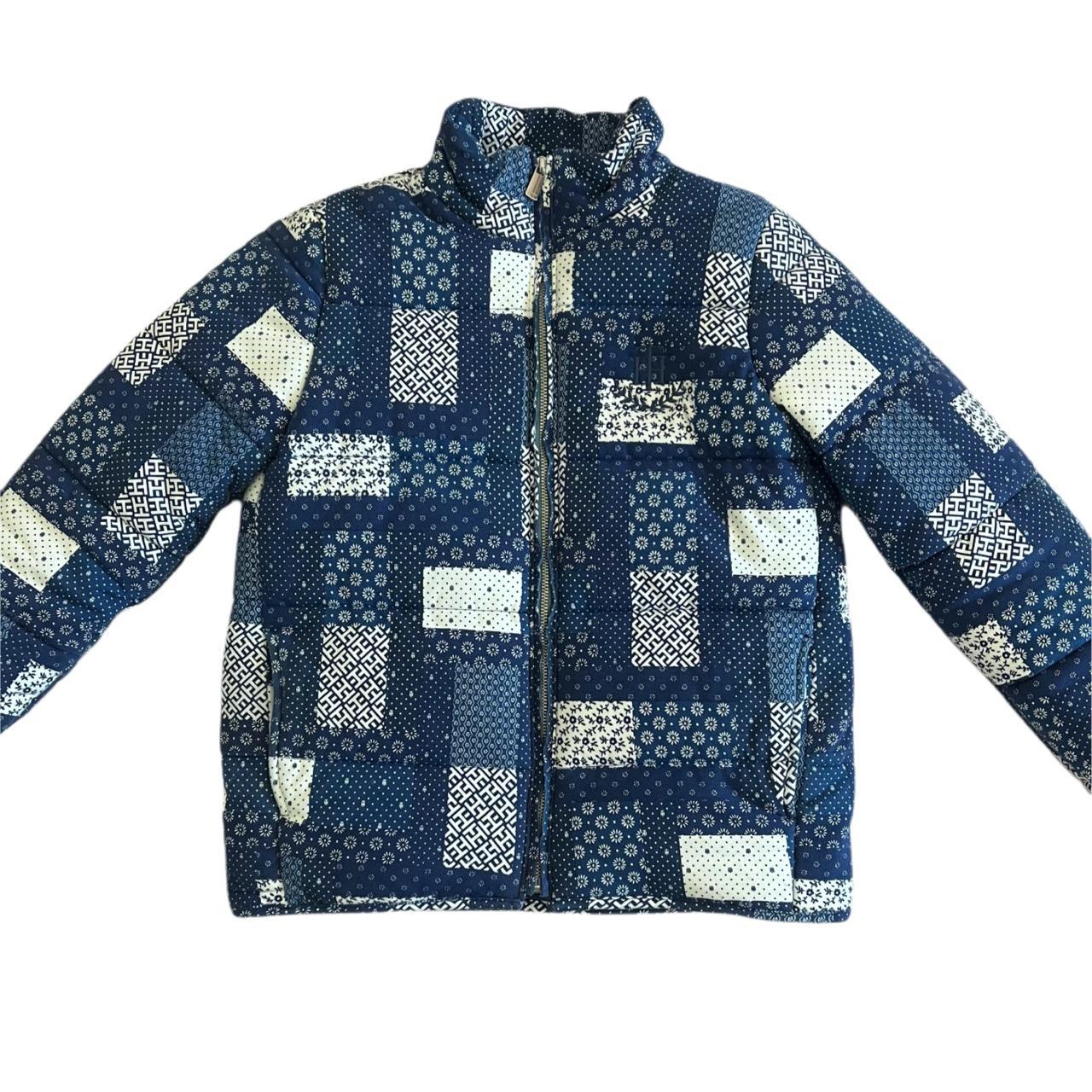 tommy hilfiger patchwork jacket