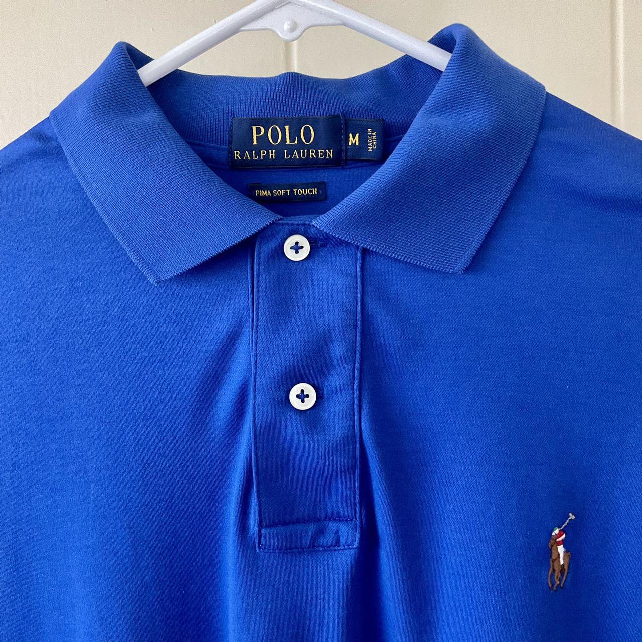 Polo Ralph Lauren Men's Pima Soft Touch Polo Shirt... - Depop