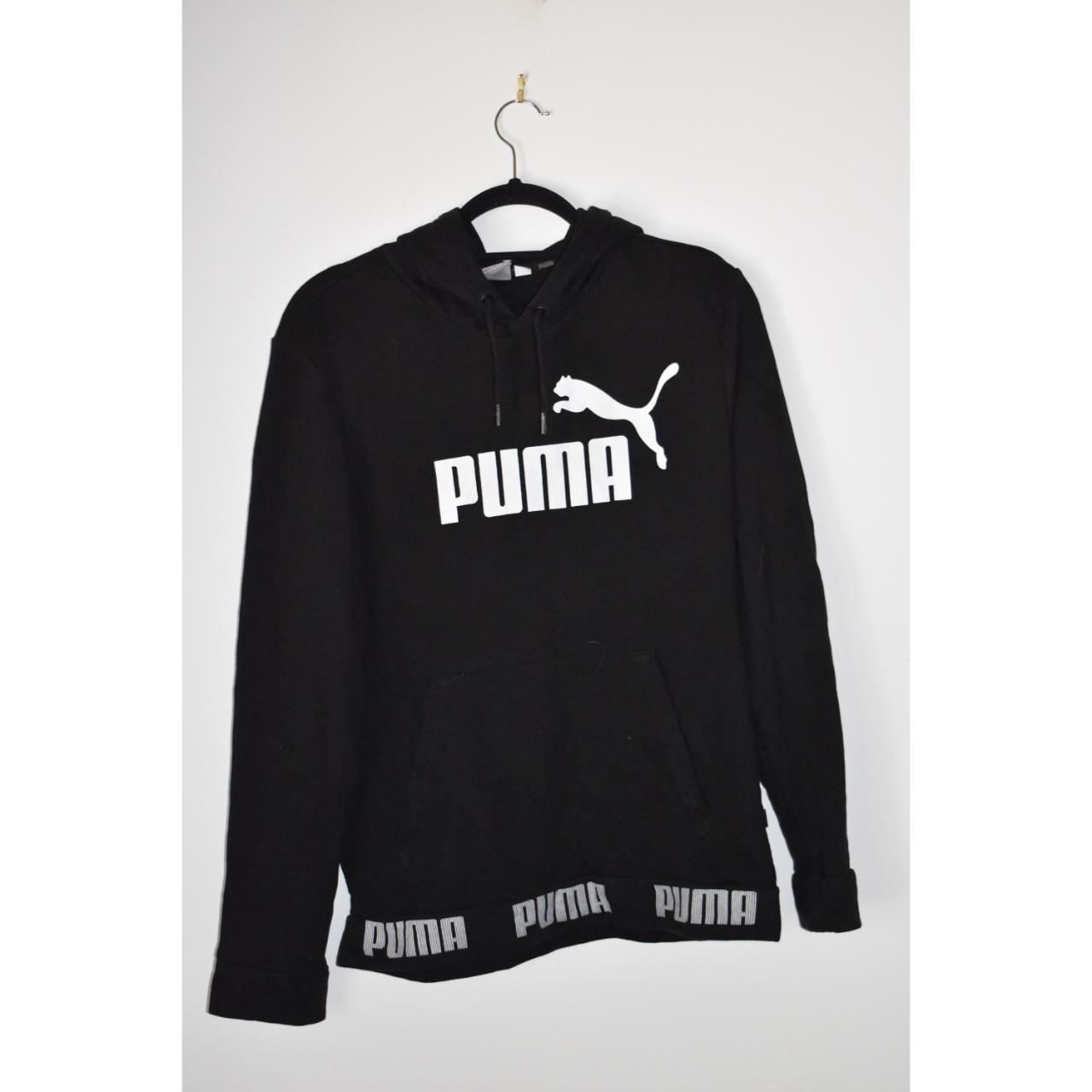 Puma Hoodie with Puma Band #puma #pumalogo #pumahoodie - Depop