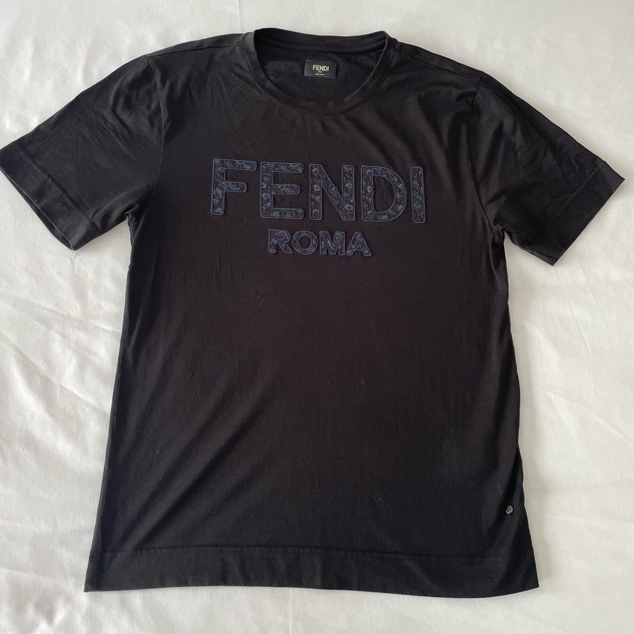 Fendi Roma t shirt will fit a small - Depop