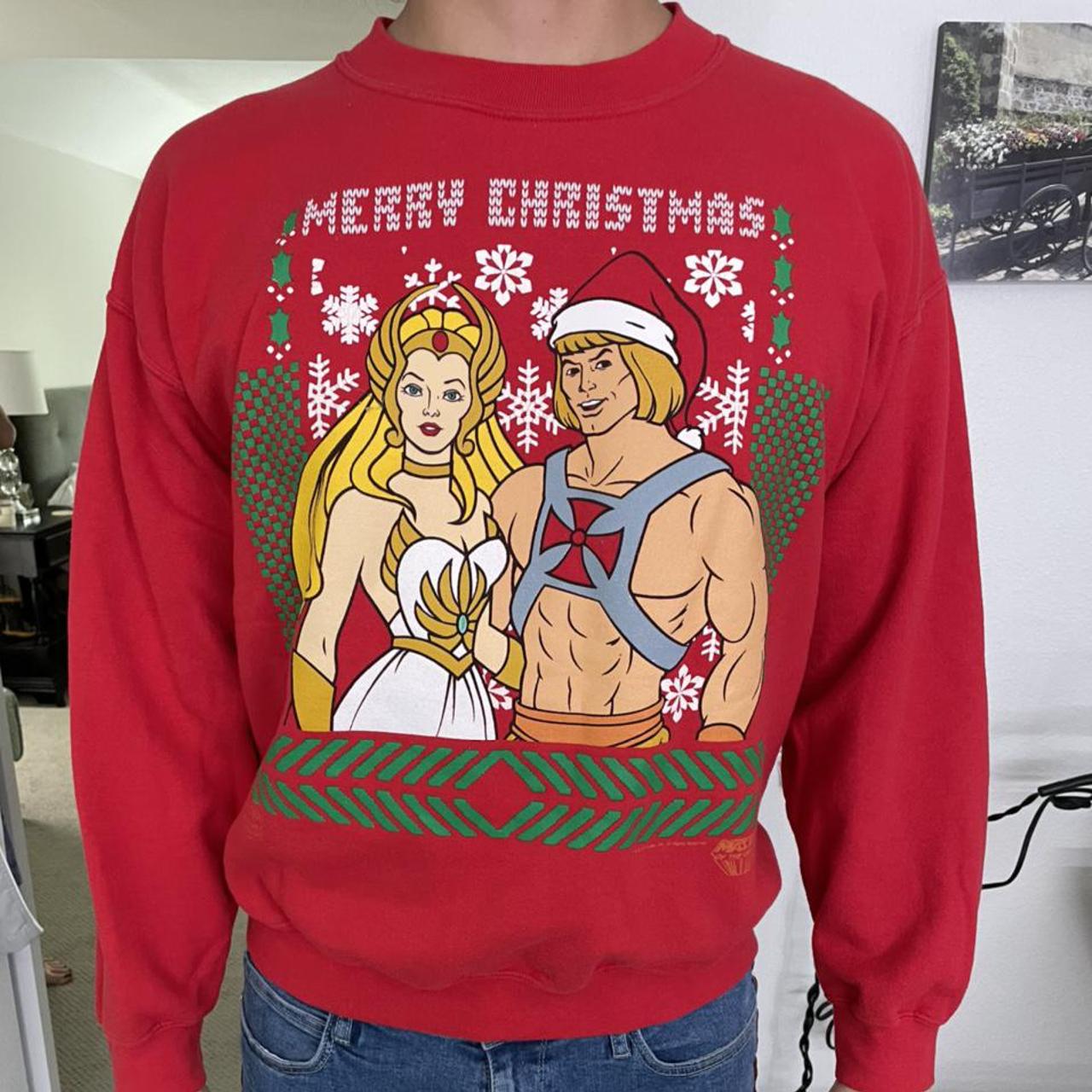 He man ugly top sweater