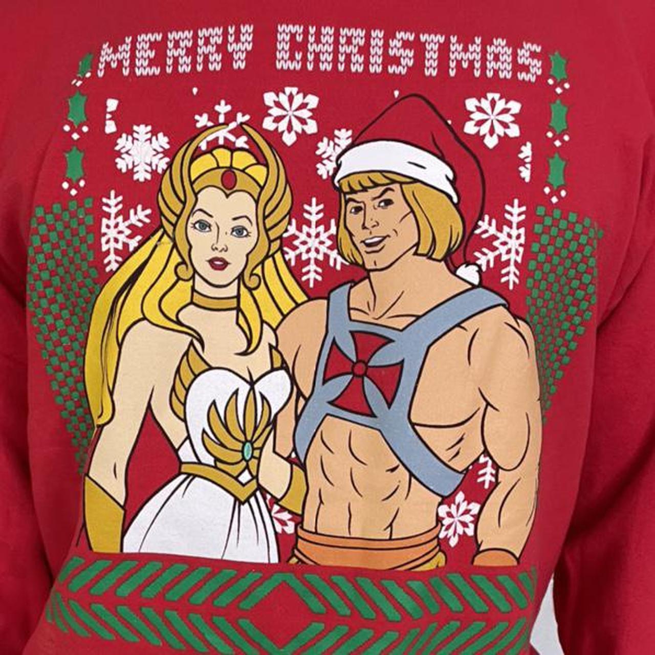 He man shop ugly sweater