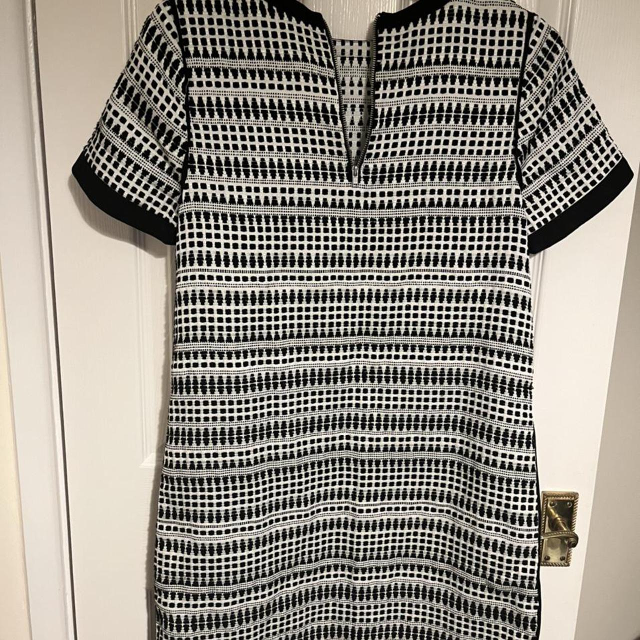 Warehouse black and white smart dress. Size 12 One... - Depop