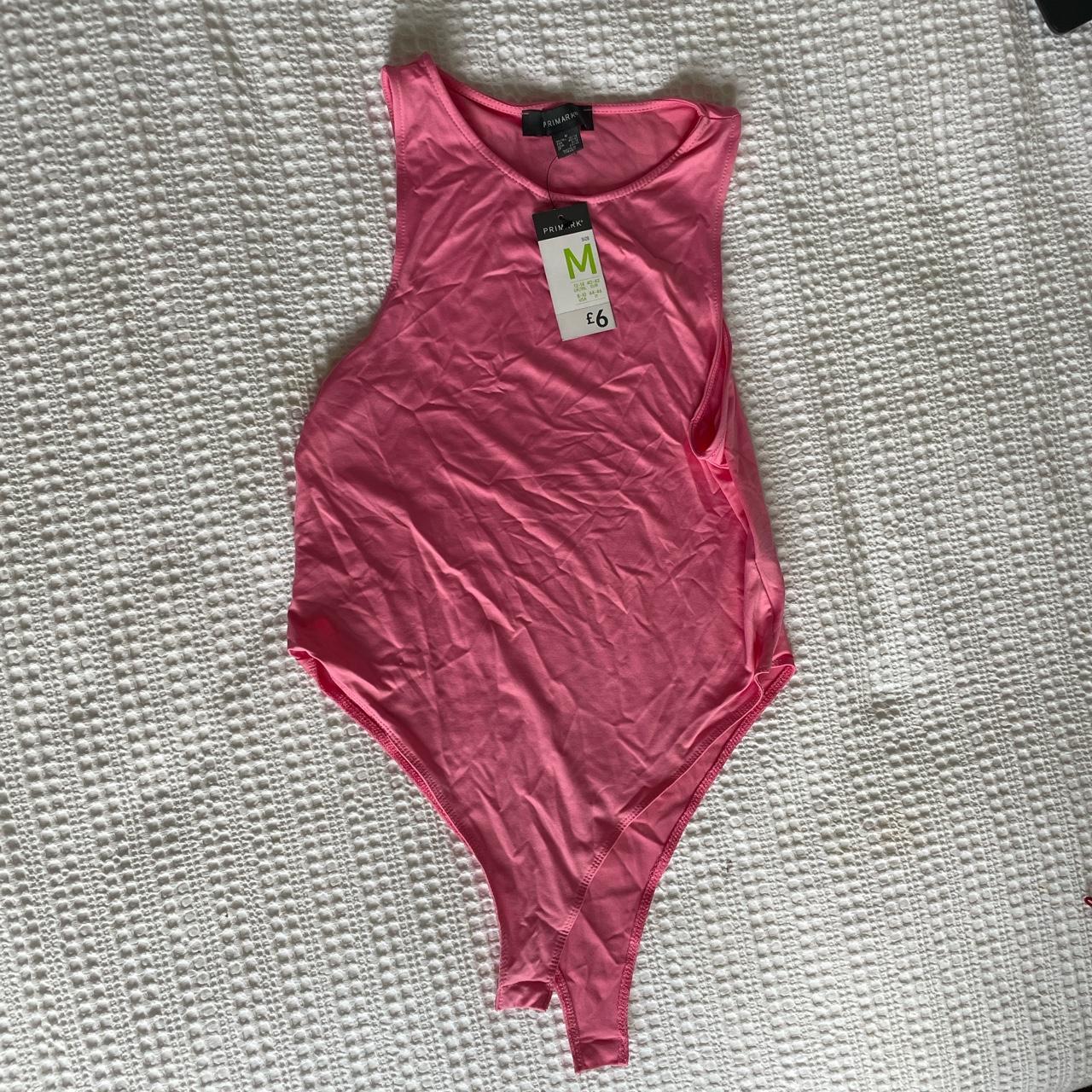 Primark pink bodysuit Left too late to return... - Depop