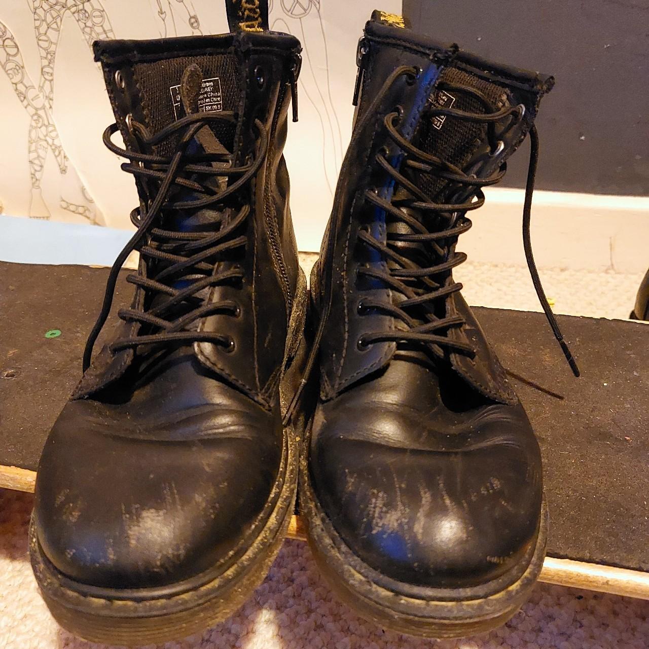 Worn Doc Martens #Docmartens #streetwear #indie... - Depop