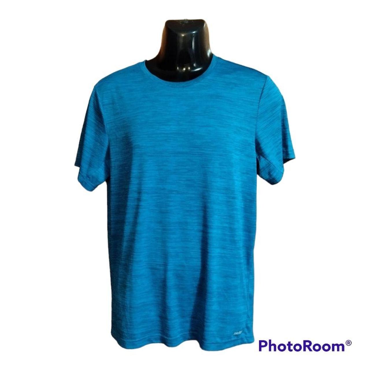 NEW Tek Gear DryTek Blue Shirt