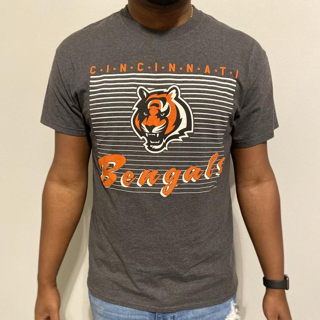 Vintage 80's NWT Cincinnati Bengals t shirt. Single - Depop