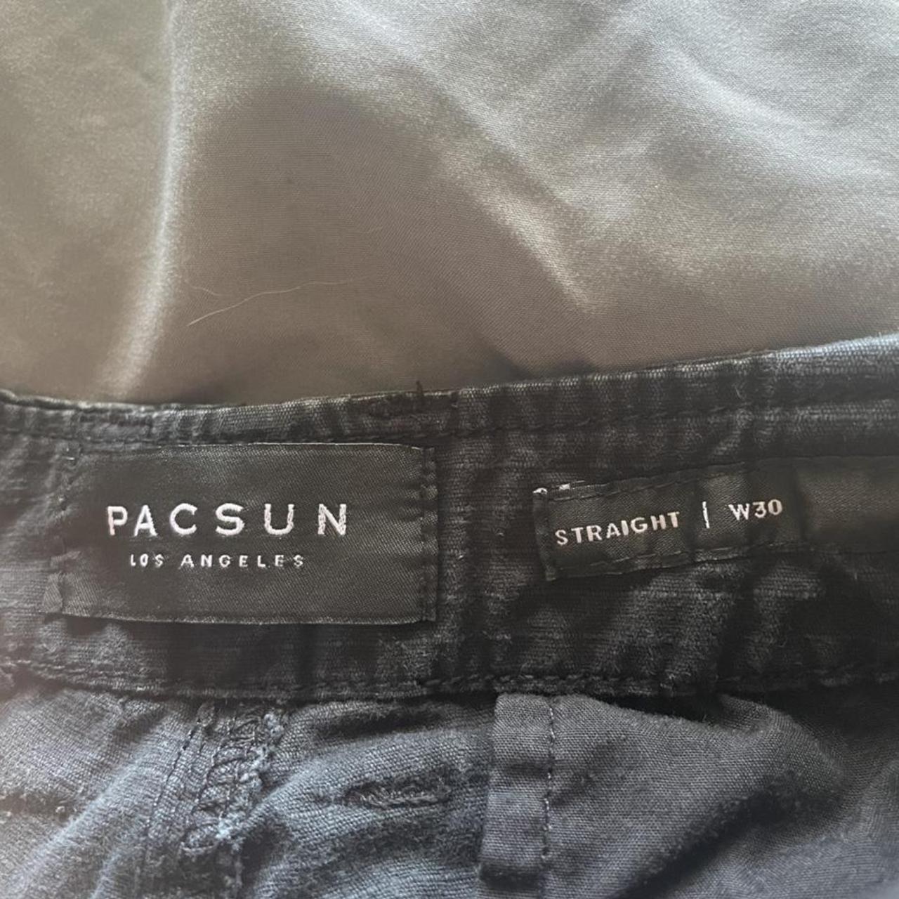 Pacsun size W30 cargo pants with strings to tighten... Depop
