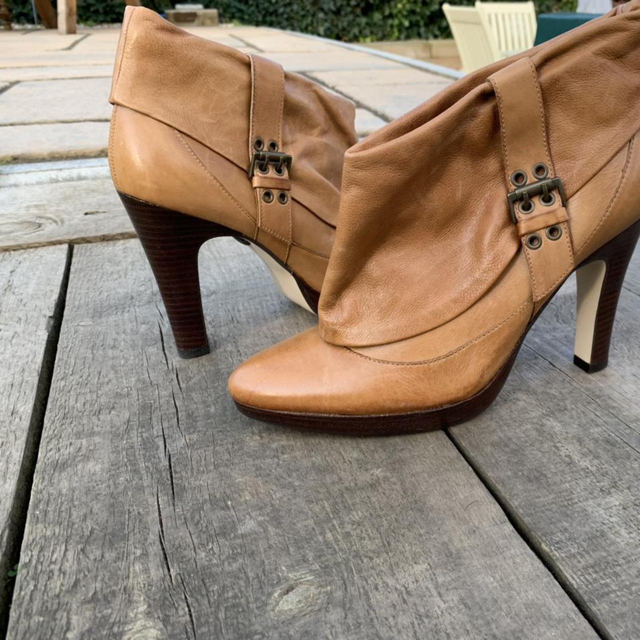 Faith tan ankle boots hotsell