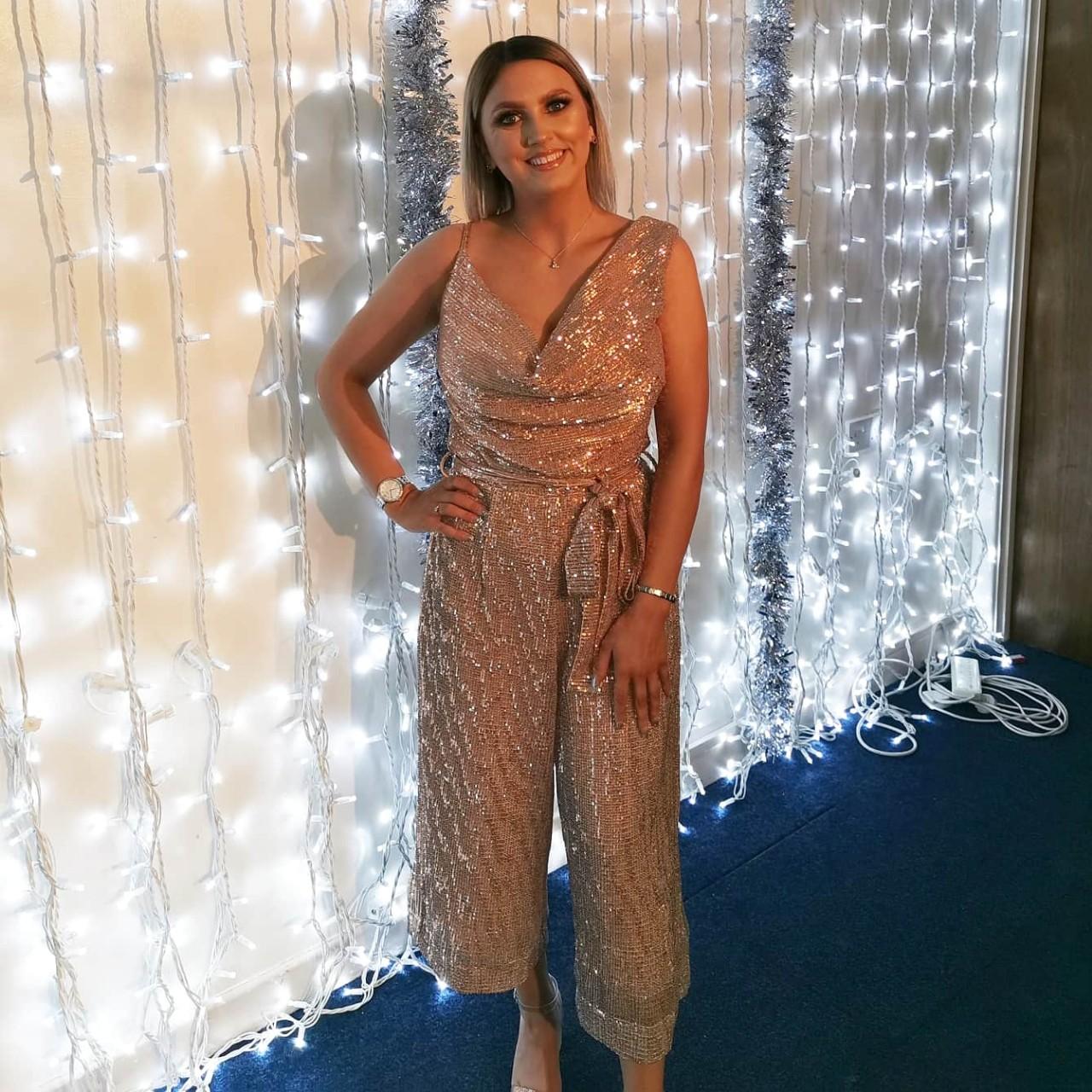 Lavish alice sequin jumpsuit online