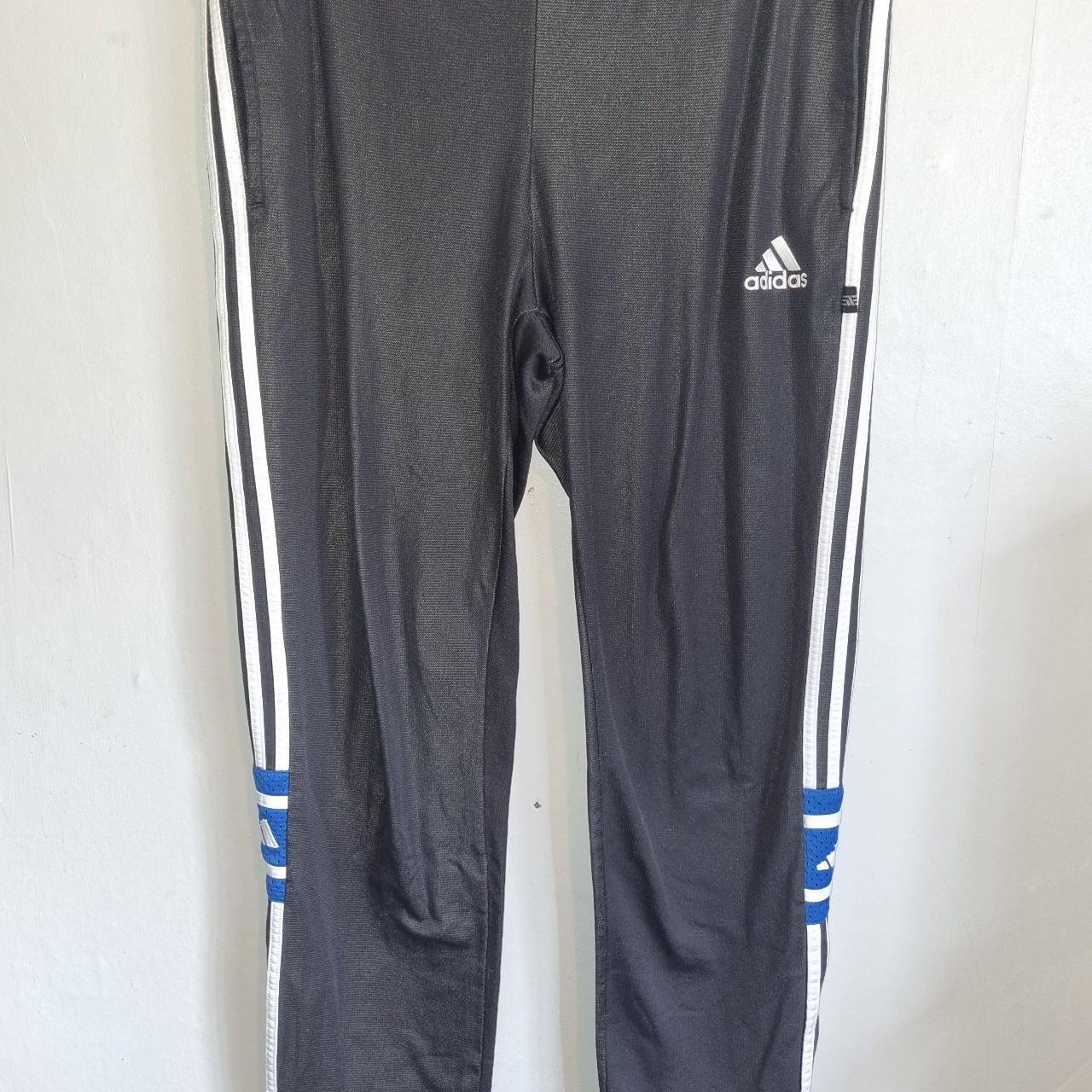 Adidas Men's Black and Blue Joggers-tracksuits | Depop