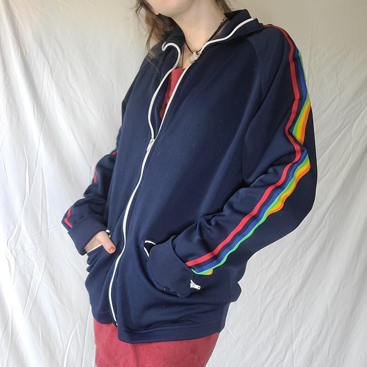 rainbow track jacket
