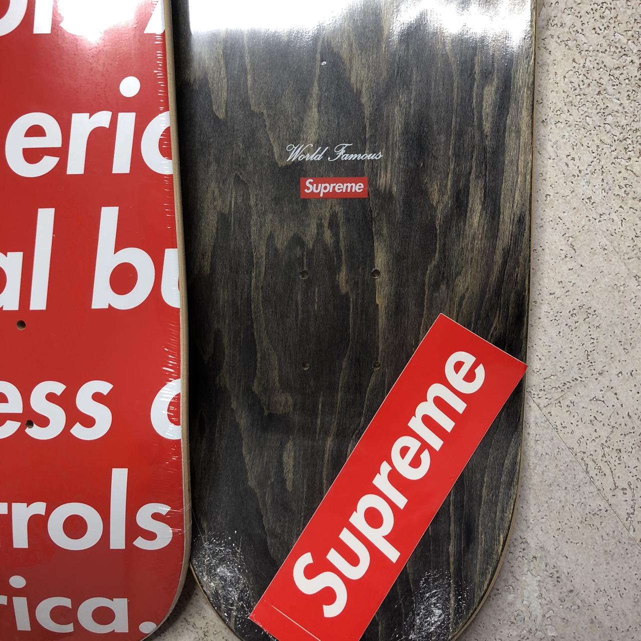 Supreme Burberry Skateboard Deck Set / Brand New / - Depop