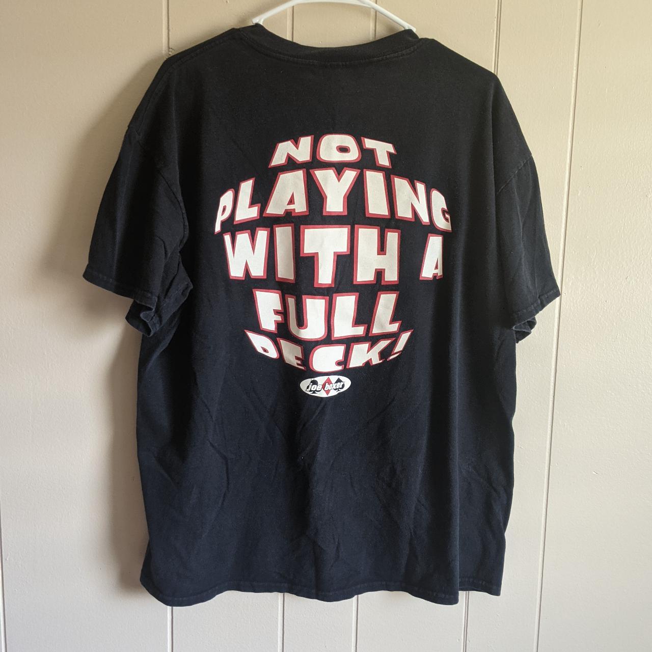 Vintage Joe Boxer Double Sided Graphic TShirt Size... Depop