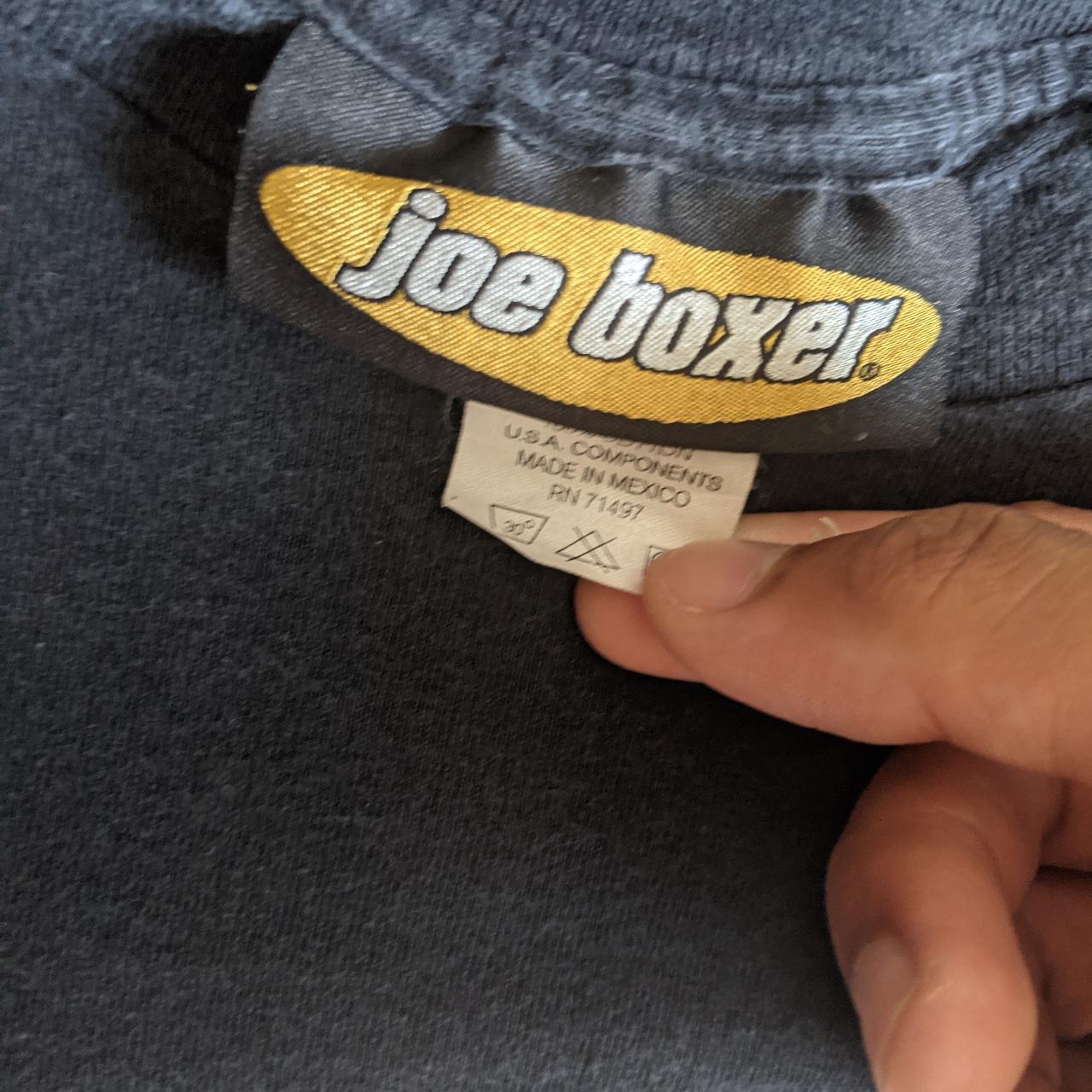 Vintage Joe Boxer Double Sided Graphic TShirt Size... Depop