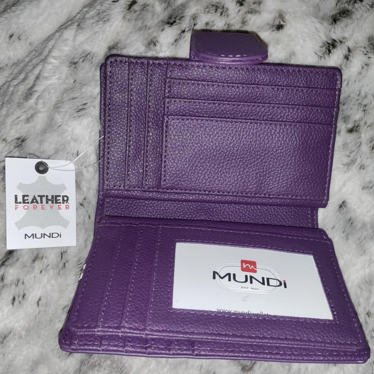 Product Image 2 - NWT Genuine Leather Purple Wallet