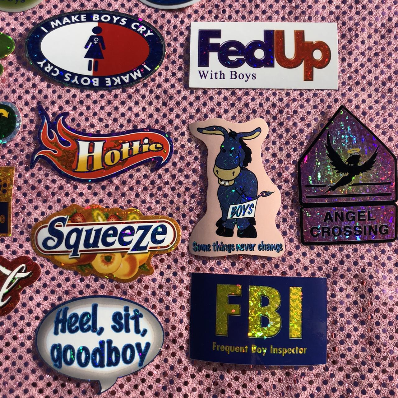 Y2k stickers 2000s vending machine stickers 3 for - Depop