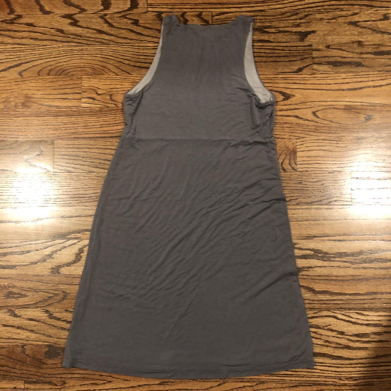 Athleta Women's Grey Dress | Depop