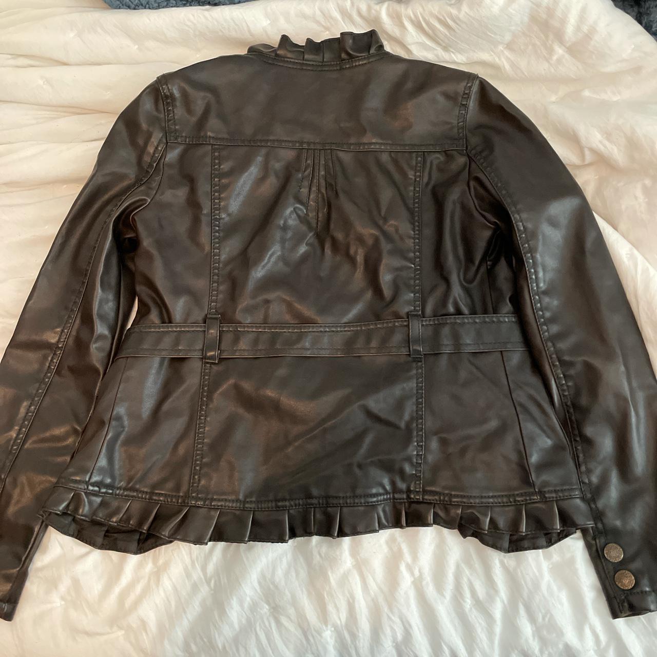 Women's Brown and Black Jacket | Depop