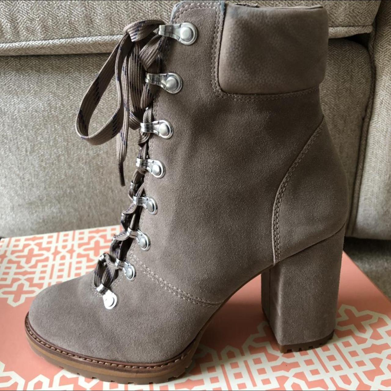 GIANNI BINI Mapped Out SUEDE ANKLE BOOTIES Hippie... - Depop