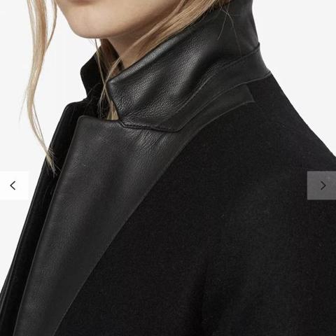 all saints leni stud coat