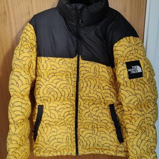 1992 nuptse jacket yellow