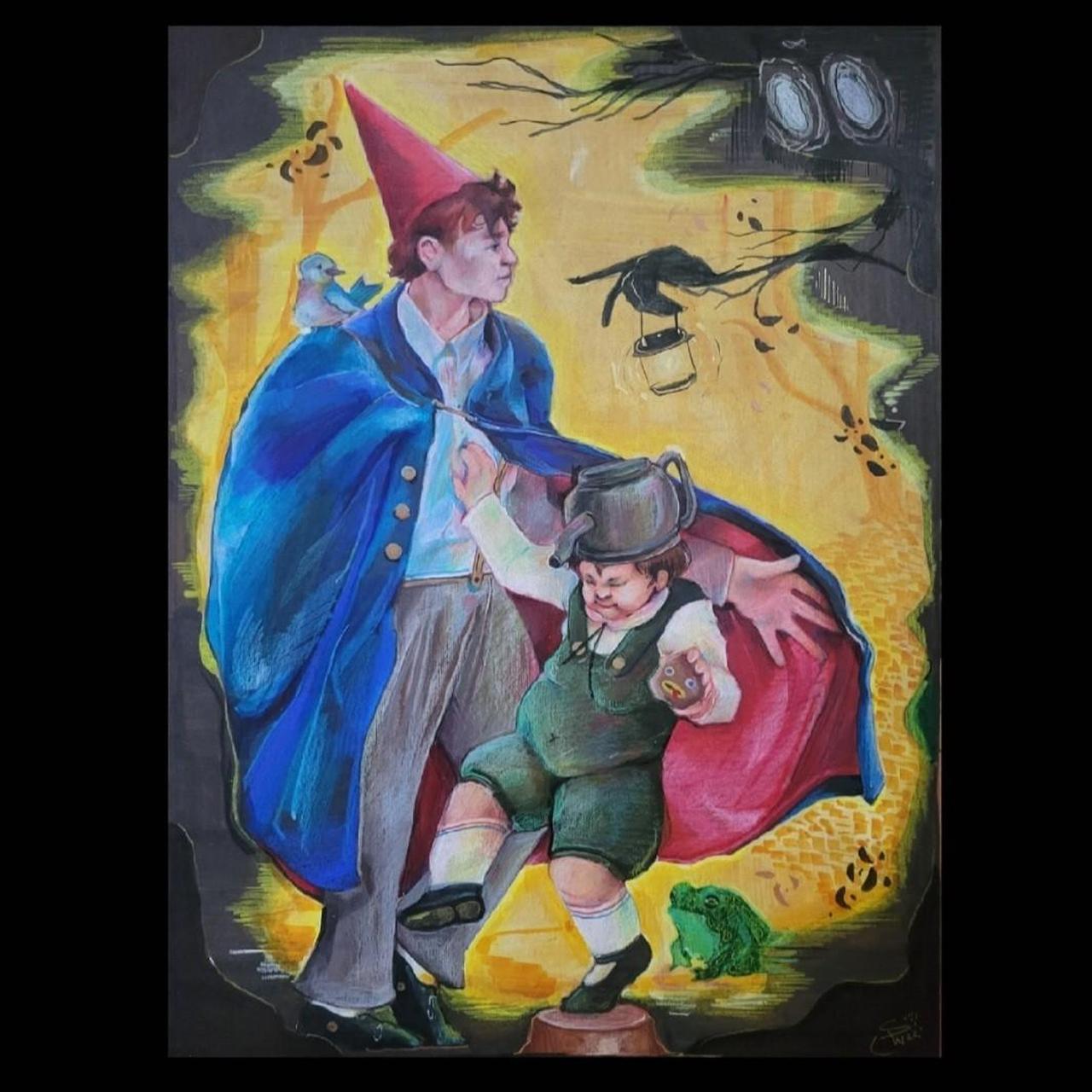 8x10 over the garden wall print art and print done... Depop