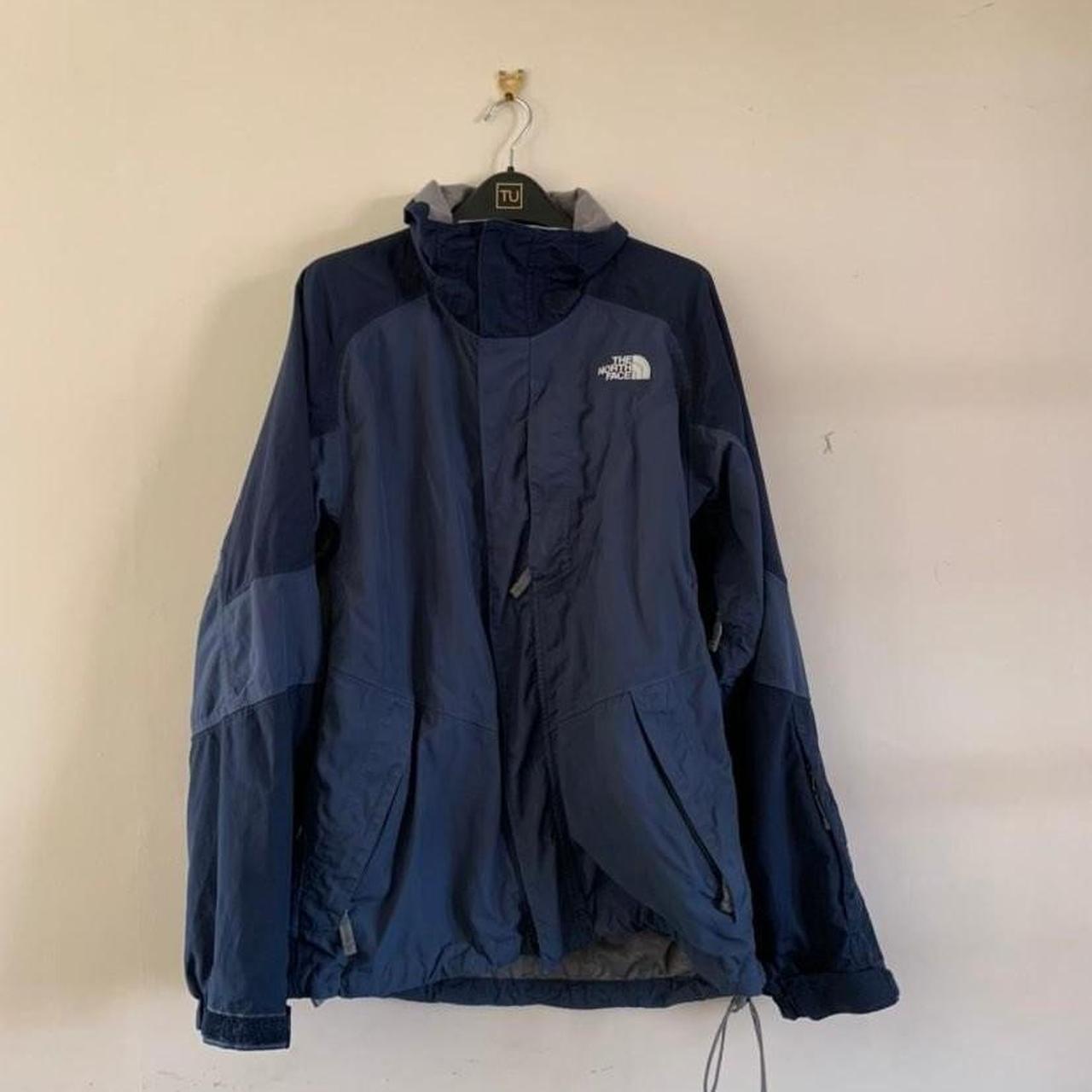 BLUE WATERPROOF WINDPROOF THE NORTH FACE X HYVENT... - Depop