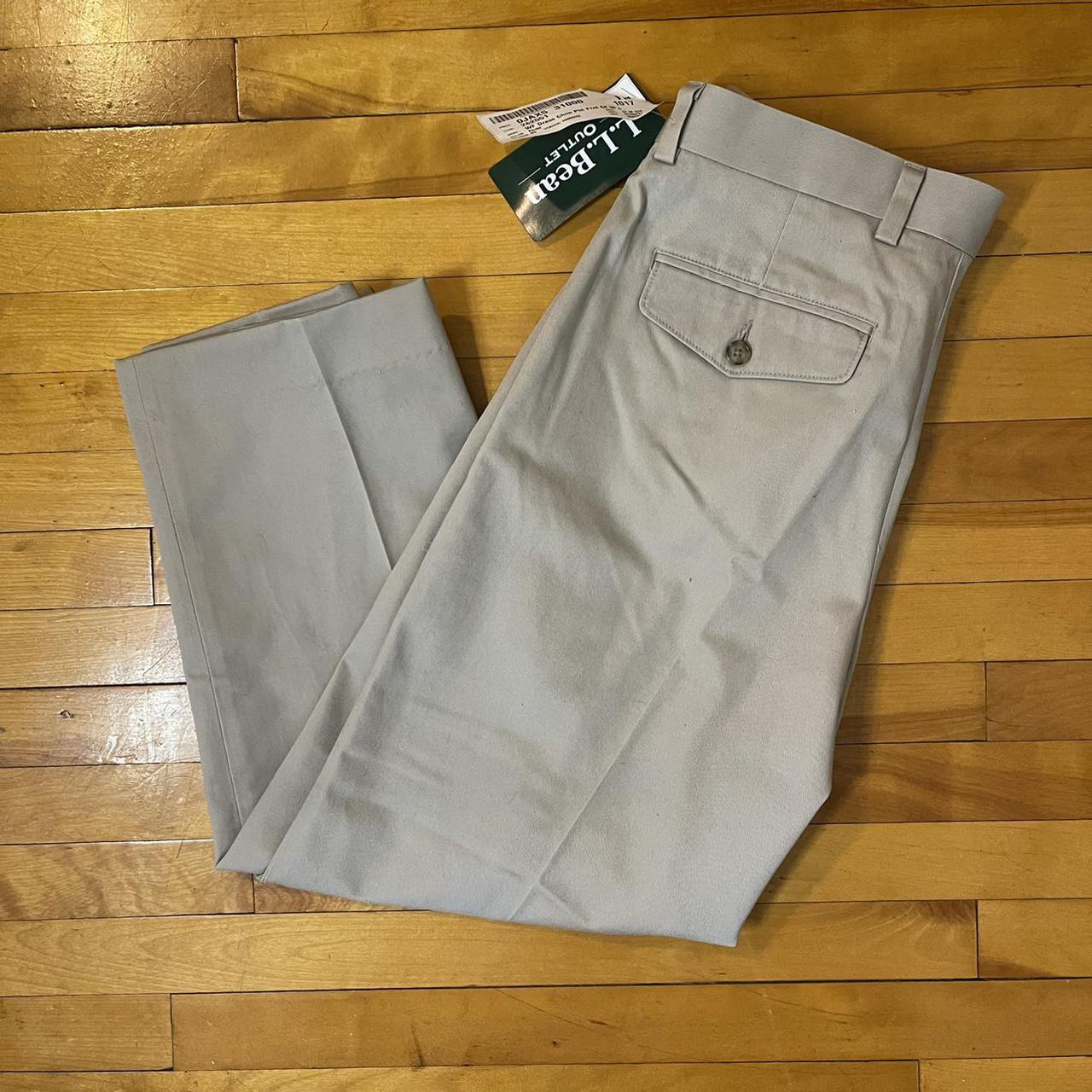 ll bean dress chinos