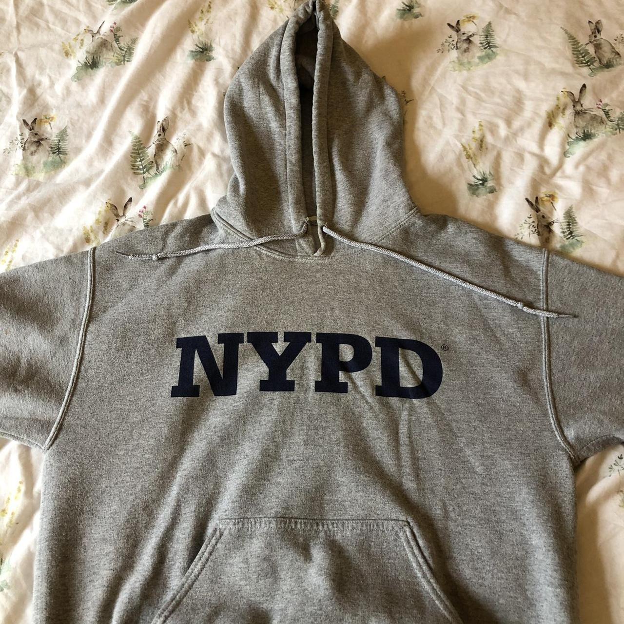 Oversized Hoodie Nypd Hoodie Topshop Nypd Hoodie Grey On Sale