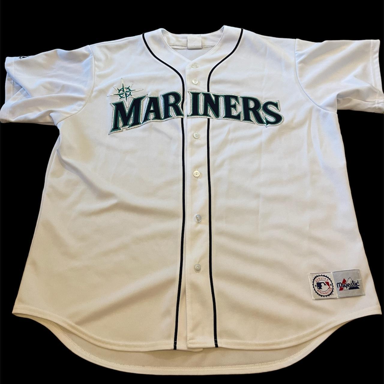 Seattle Mariners official licensed MLB jersey made - Depop