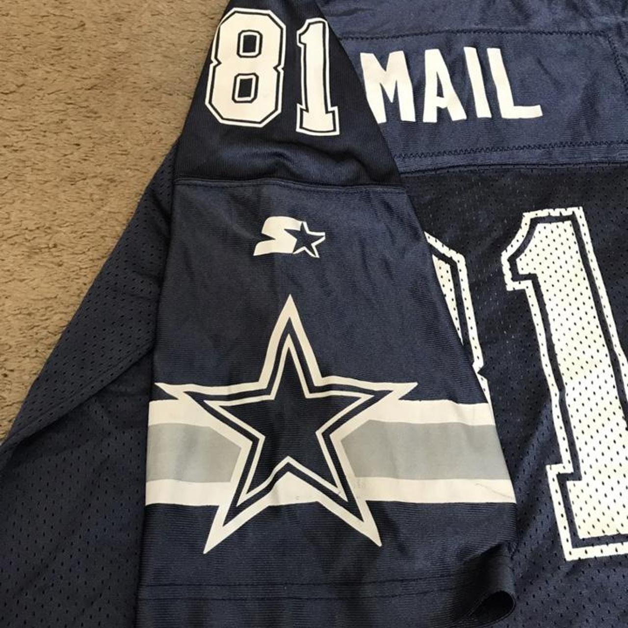 ▪️VINTAGE SAND KNIT DALLAS COWBOYS KRAS NFL JERSEY - Depop