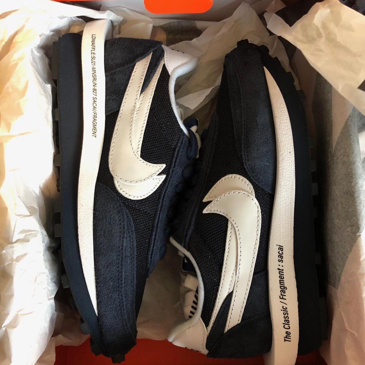 Nike Sacai Fragment Size 6 uk Message before... - Depop