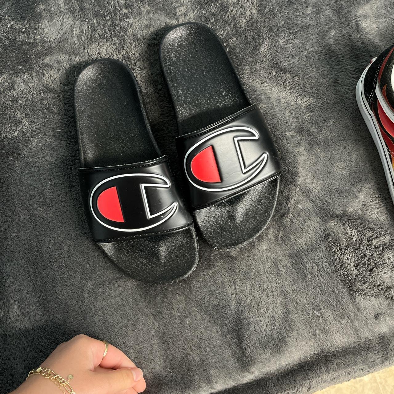 Champion Women's Slides | Depop