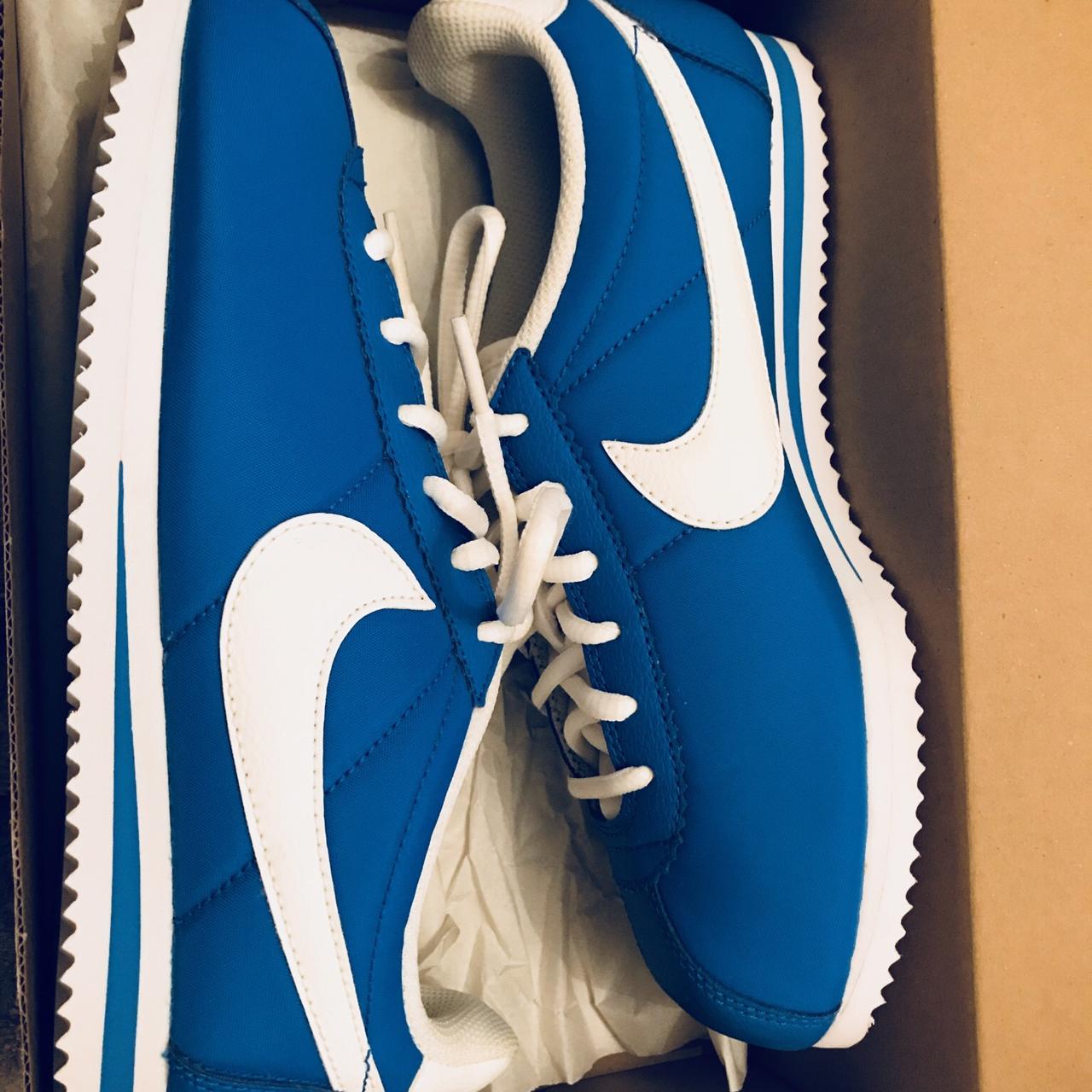 Electric hot sale blue nikes