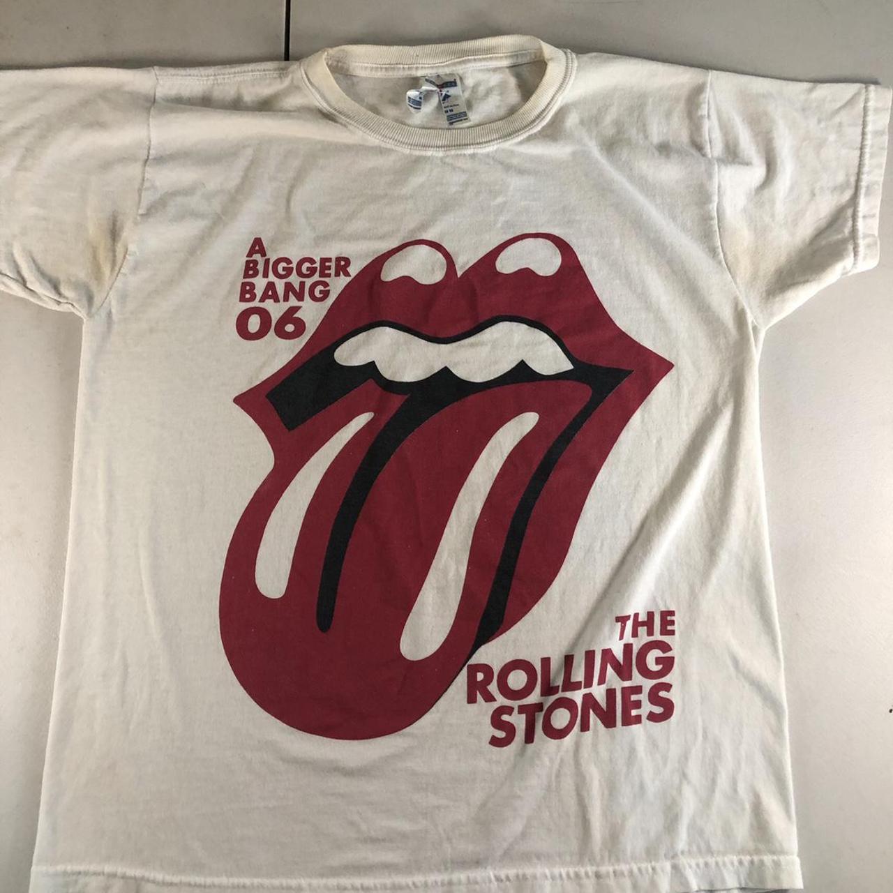 2006 Rolling Stones tour t-shirt. Jerzees 50/50 tag.... - Depop