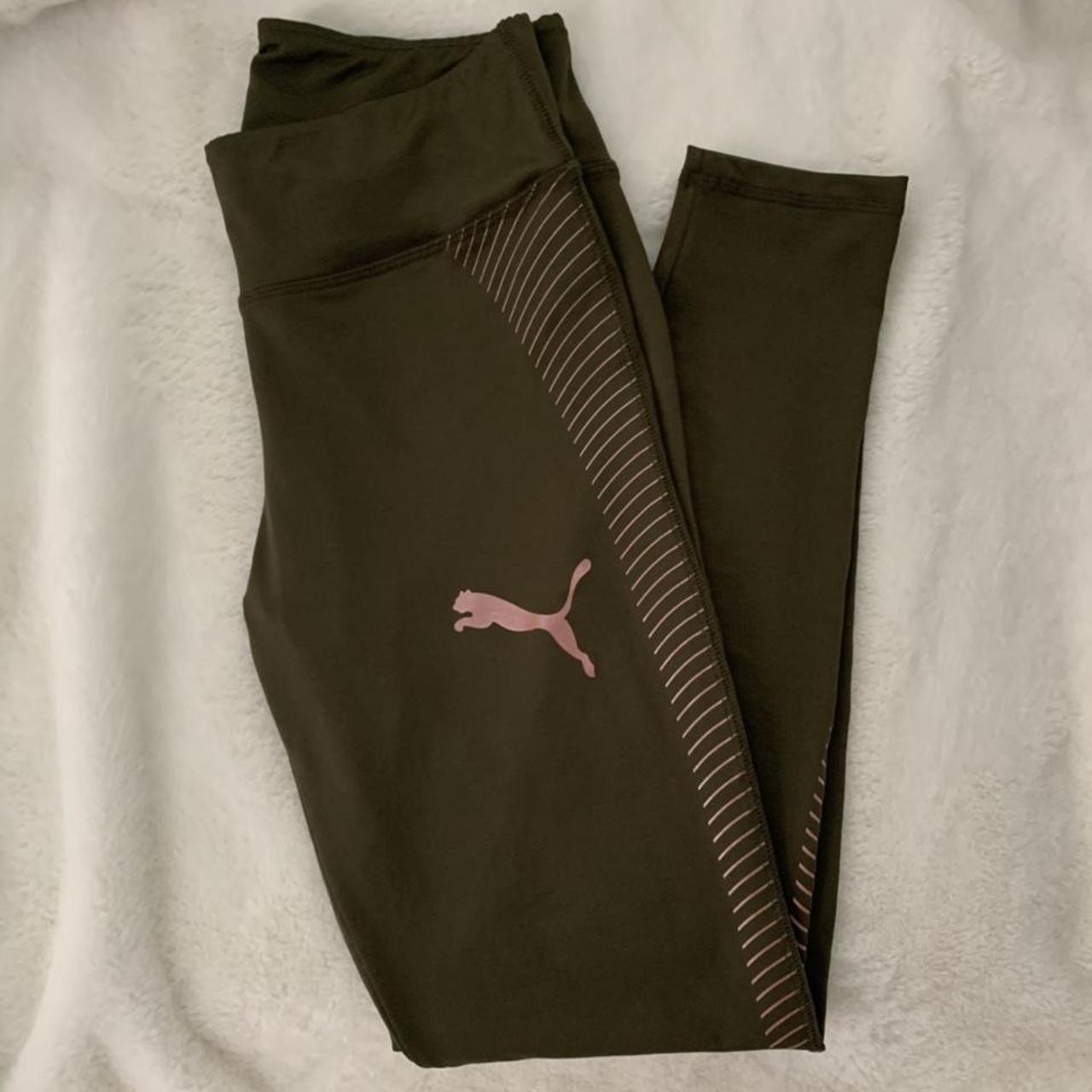 Olive green best sale puma leggings